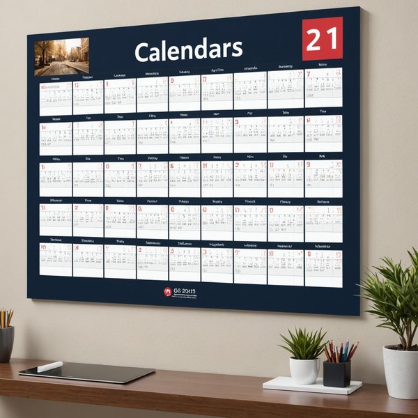 Boostez votre organisation avec des calendriers muraux personnalisés