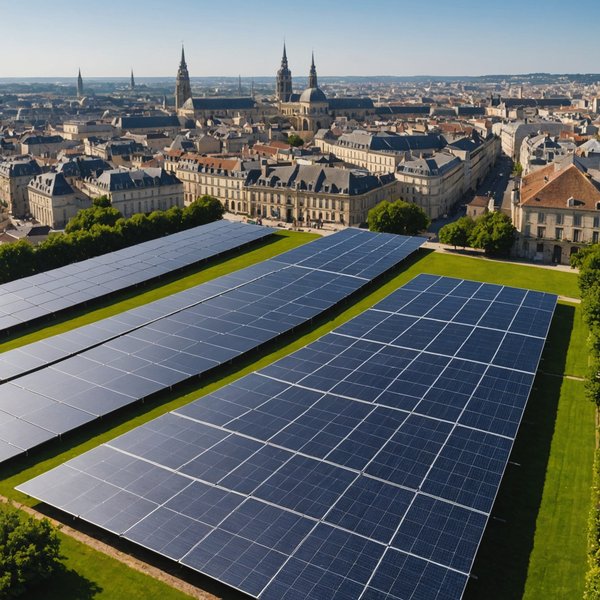 Les avantages écologiques et économiques des panneaux solaires à Bordeaux